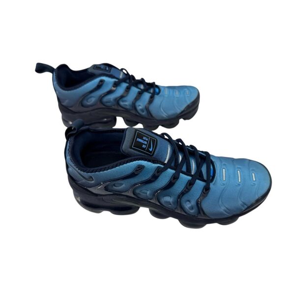 Nike Air Vapormax Plus Sz 8 Blue Obsidian Navy Photo Blue Black 924453-401 mens - Picture 3 of 9